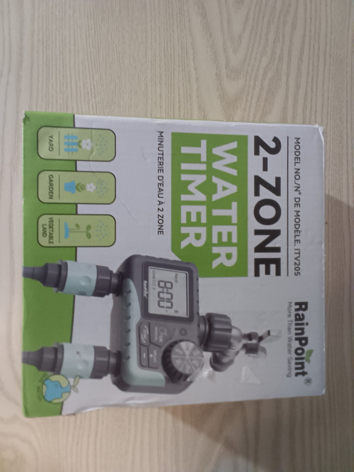 Rain Point2 zone water timer
