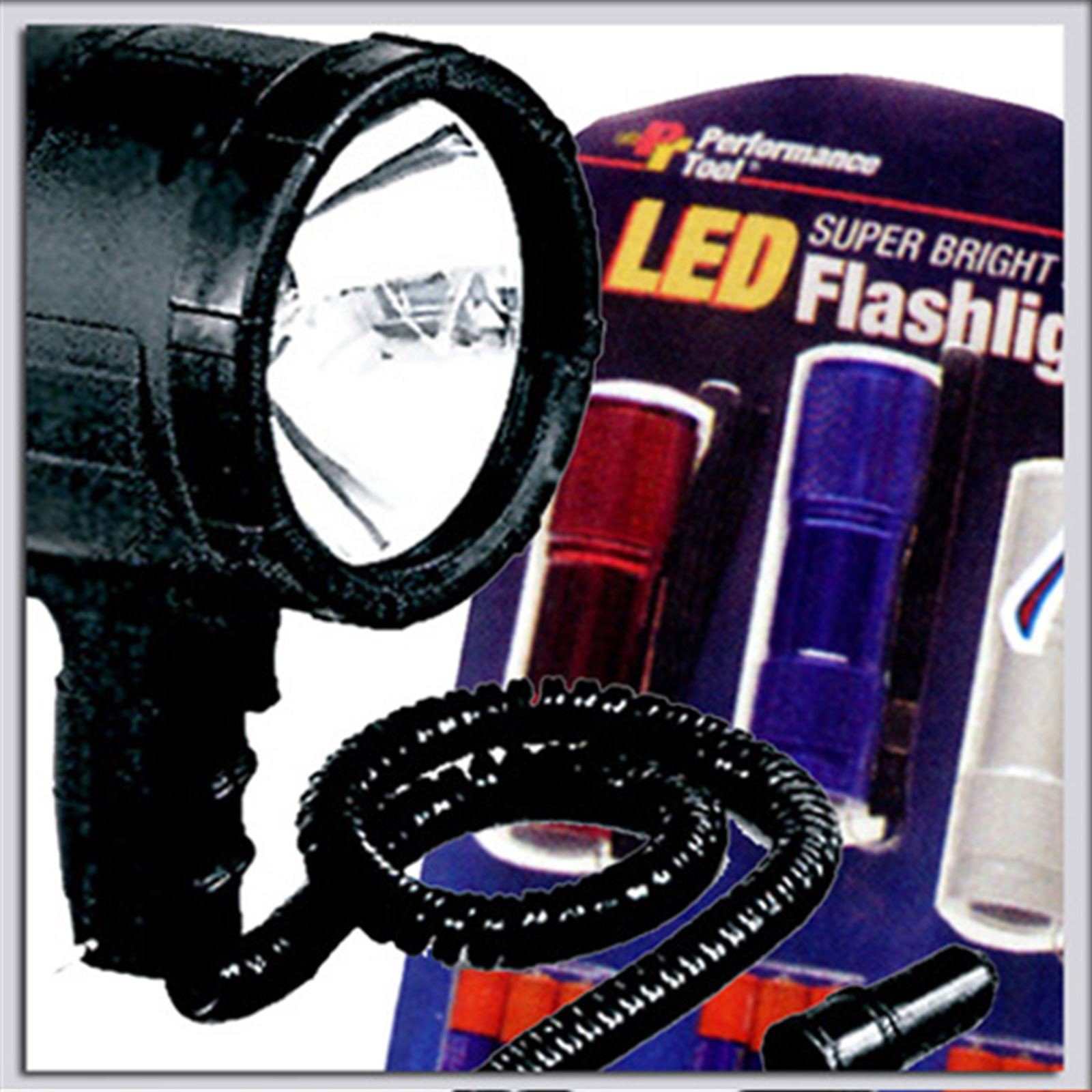 Performance Tool Aluminum LED Flashlight - 55 Lumens W2451