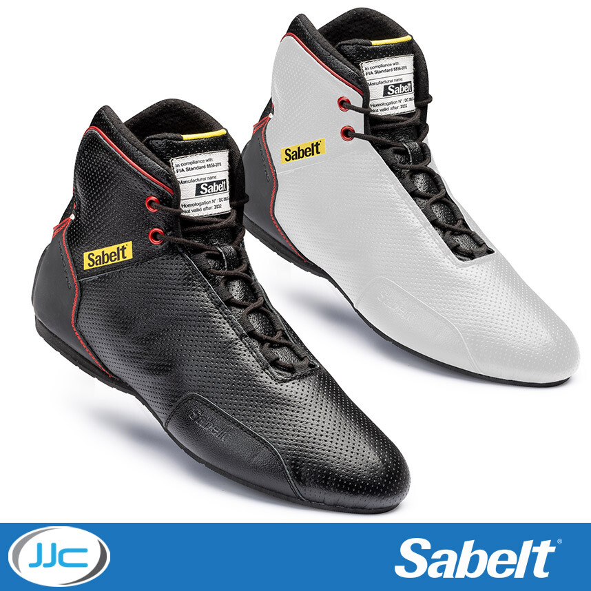 Sabelt TB10.1 Hero Leather Motorsport / Race Boots, FIA 8856-2018 Approved