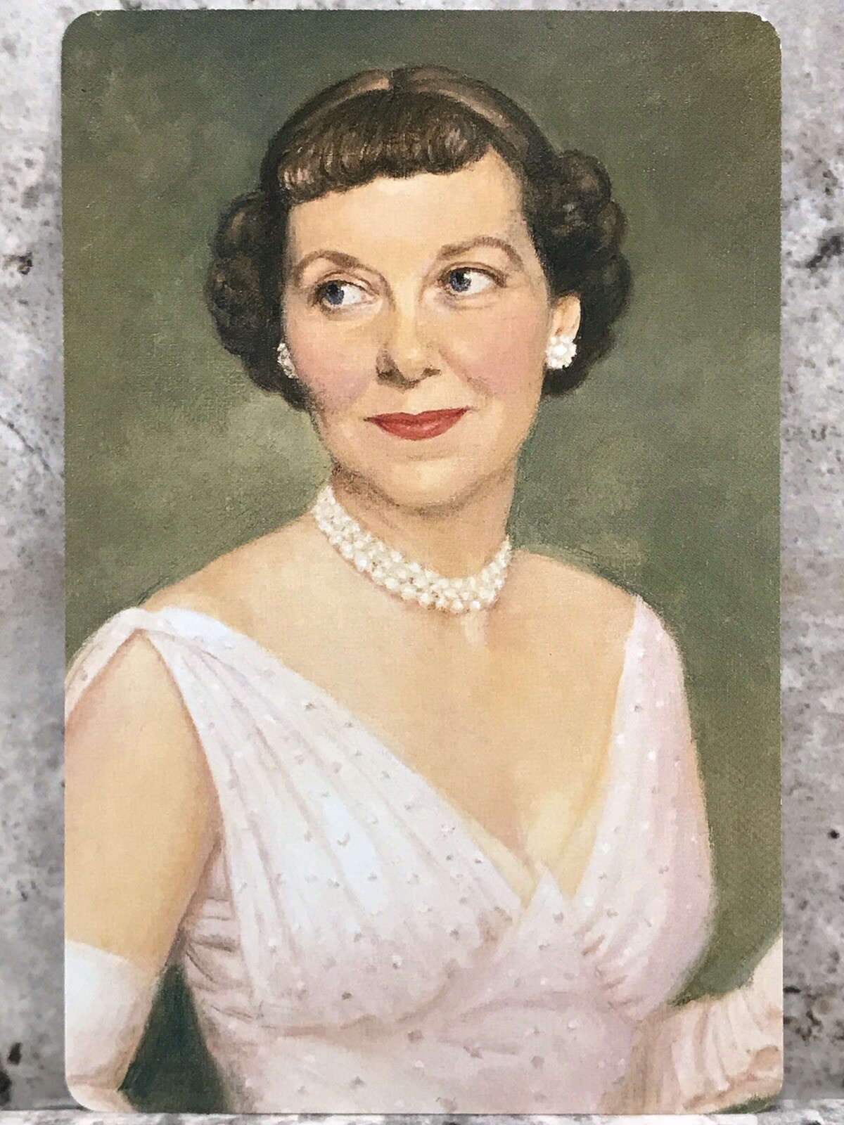 (Fax-Pax) First Ladies - Mamie Geneva Doud Eisenhower (Fact Card)