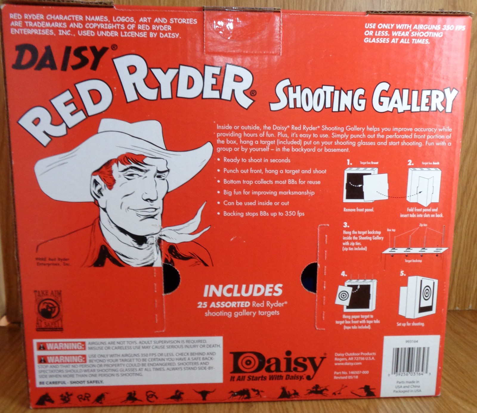 Daisy Outdoor Products Red Ryder Shooting Gallery 993164-302 Targets