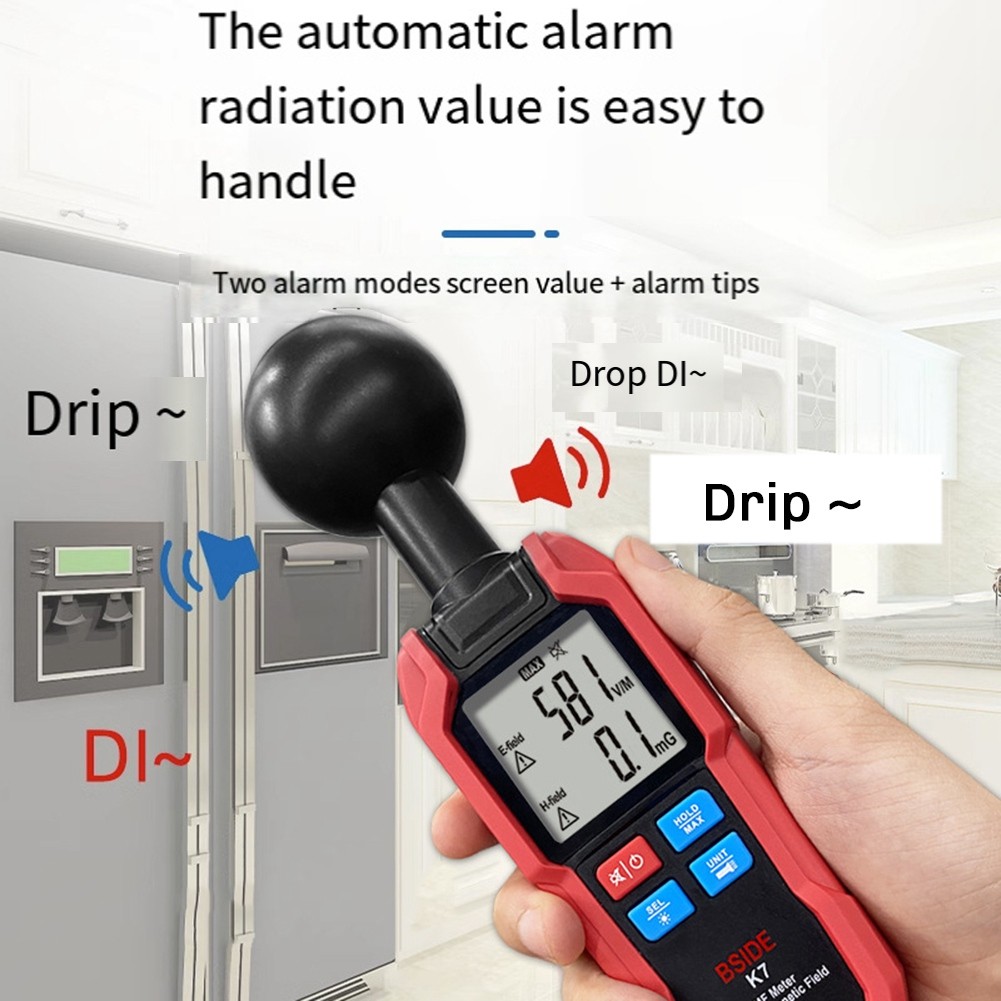 EMF Meter Professional Electromagnetic Field Detector Radiator3623