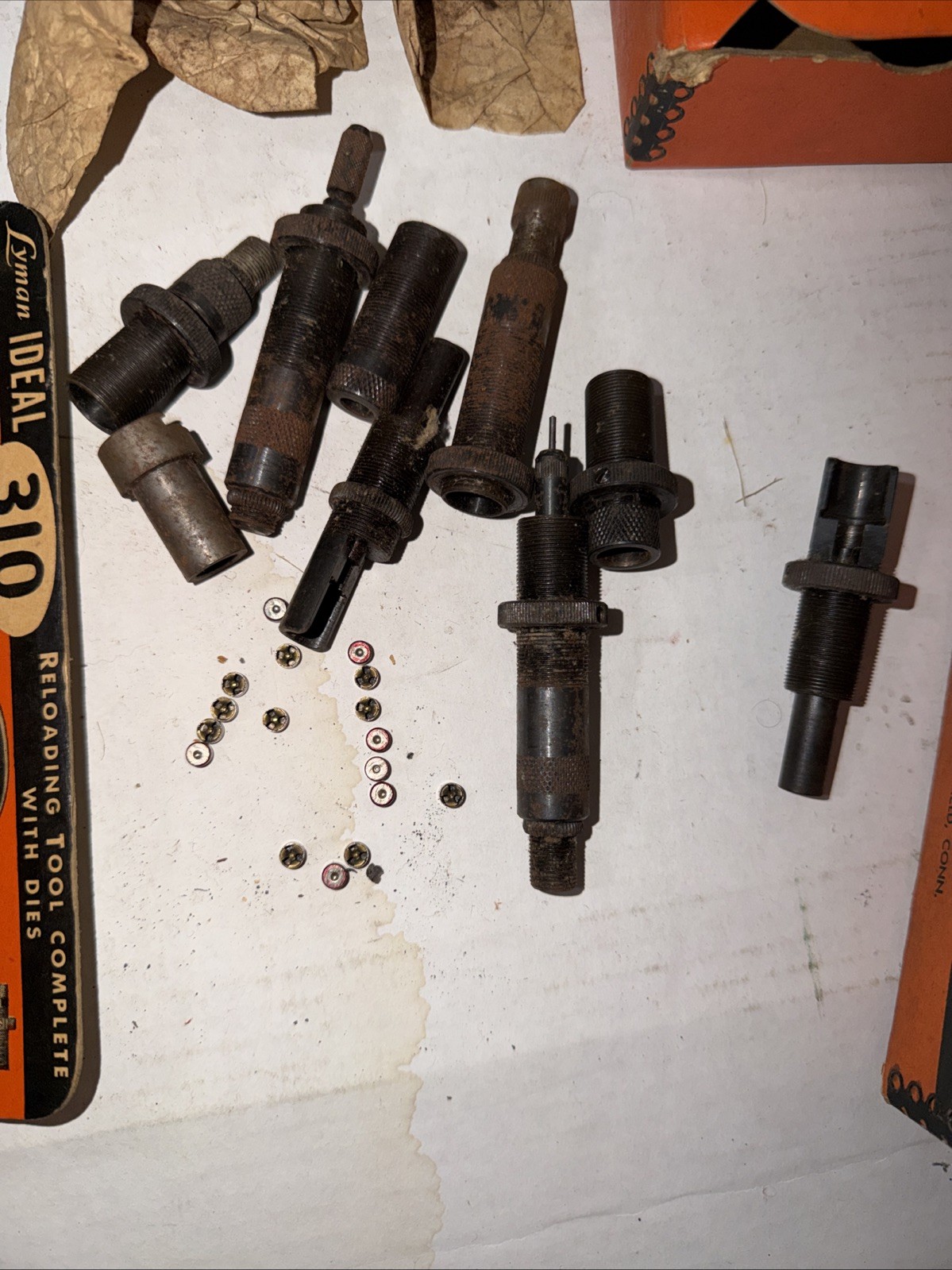 MISC. LYMAN 310 IDEAL RELOADING DIES USED .44 Spec?