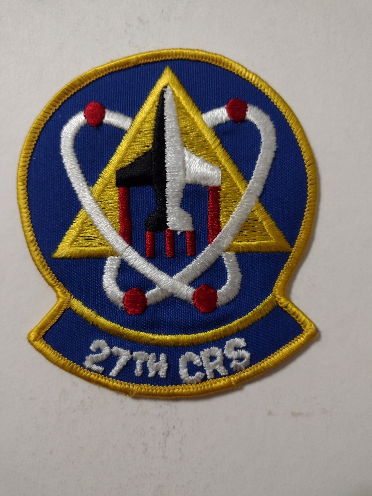 USAF COMPONENT REPAIR SQUADRON 27th CRS PATCH