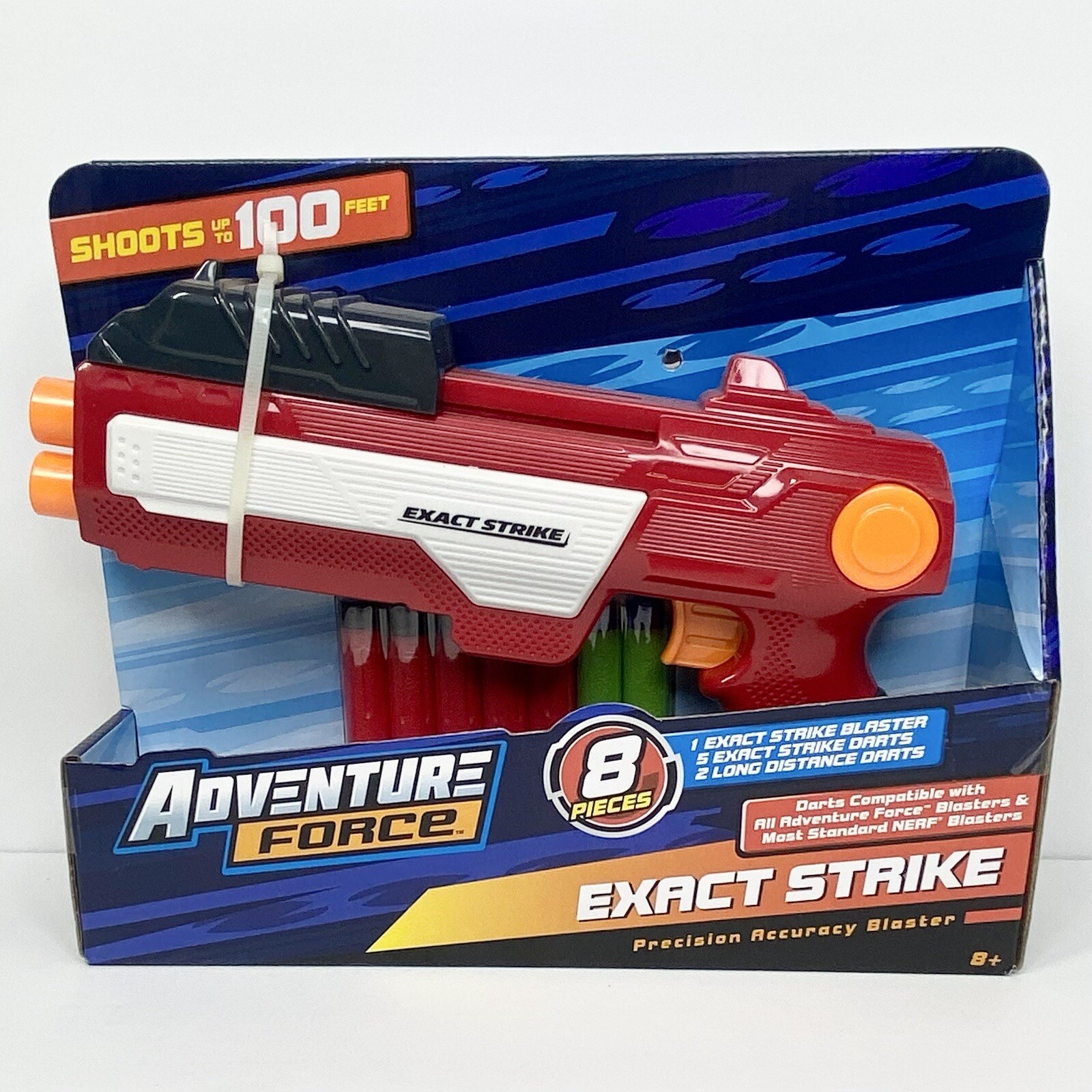 2017 Adventure Force Exact Strike Precision Blaster With 7 Darts NERF Compatible