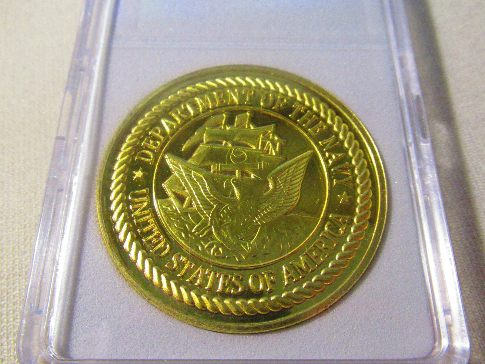US NAVY - USS DULUTH (LPD-6) Challenge Coin