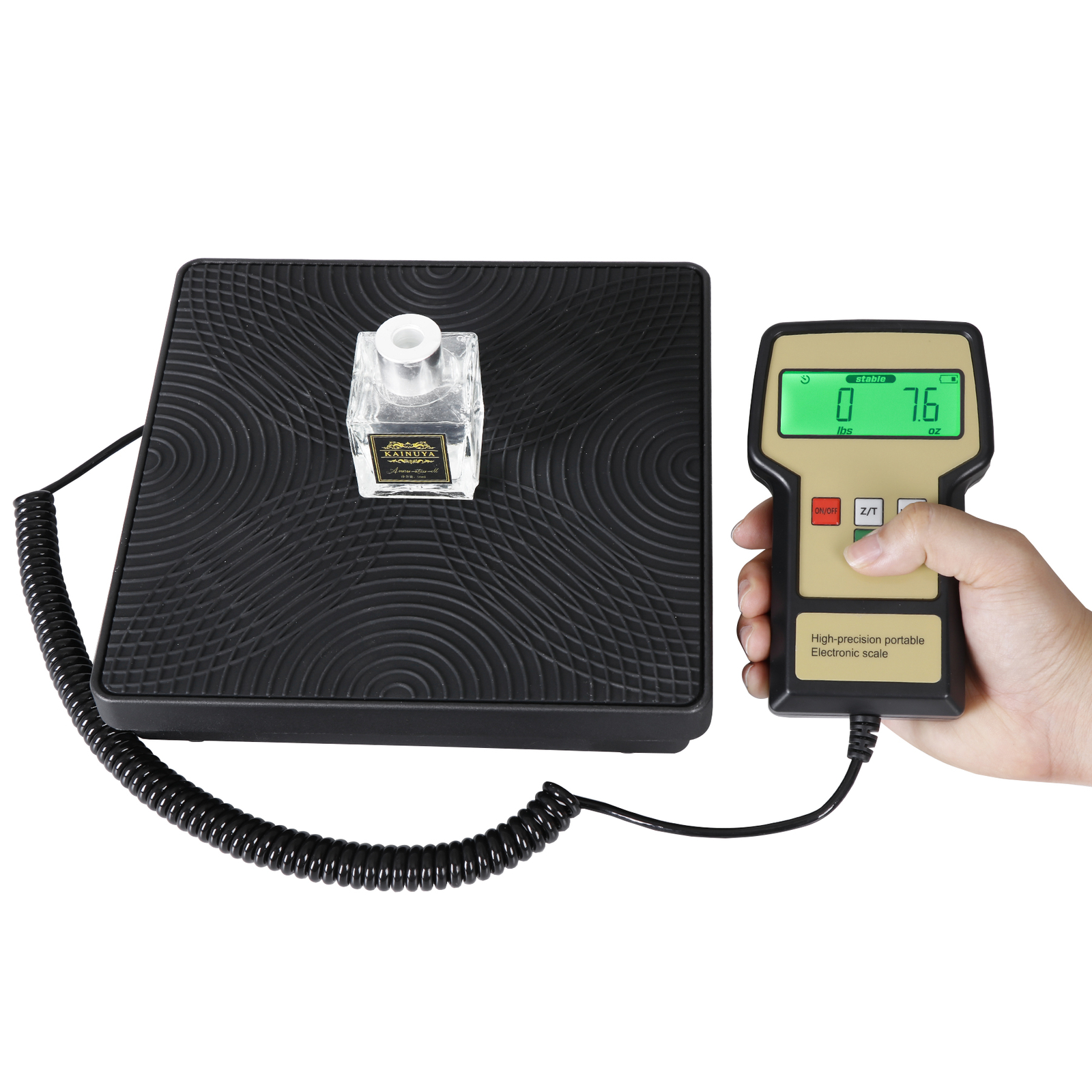 220LBS Electronic Refrigerant Charging Scale with Portable Case HVAC with Case