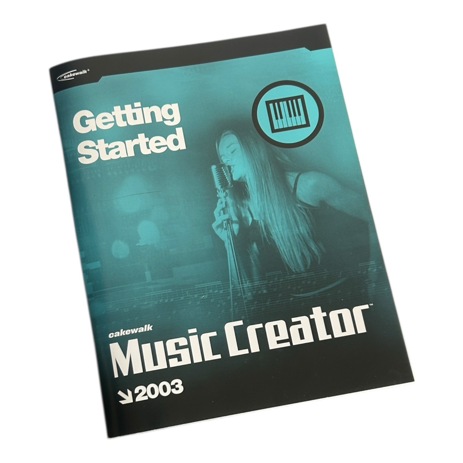 Vintage Cakewalk Music Creator PC Software CD w Serial Manual
