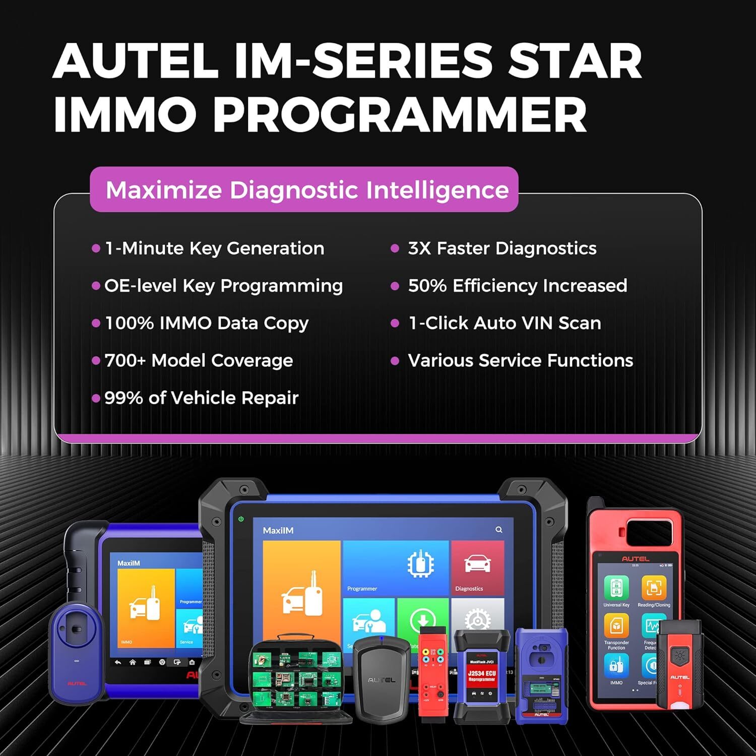 2026 Autel MaxiIM KM100 KM100X Key Fob Programming Tool Programmer Immobilizer