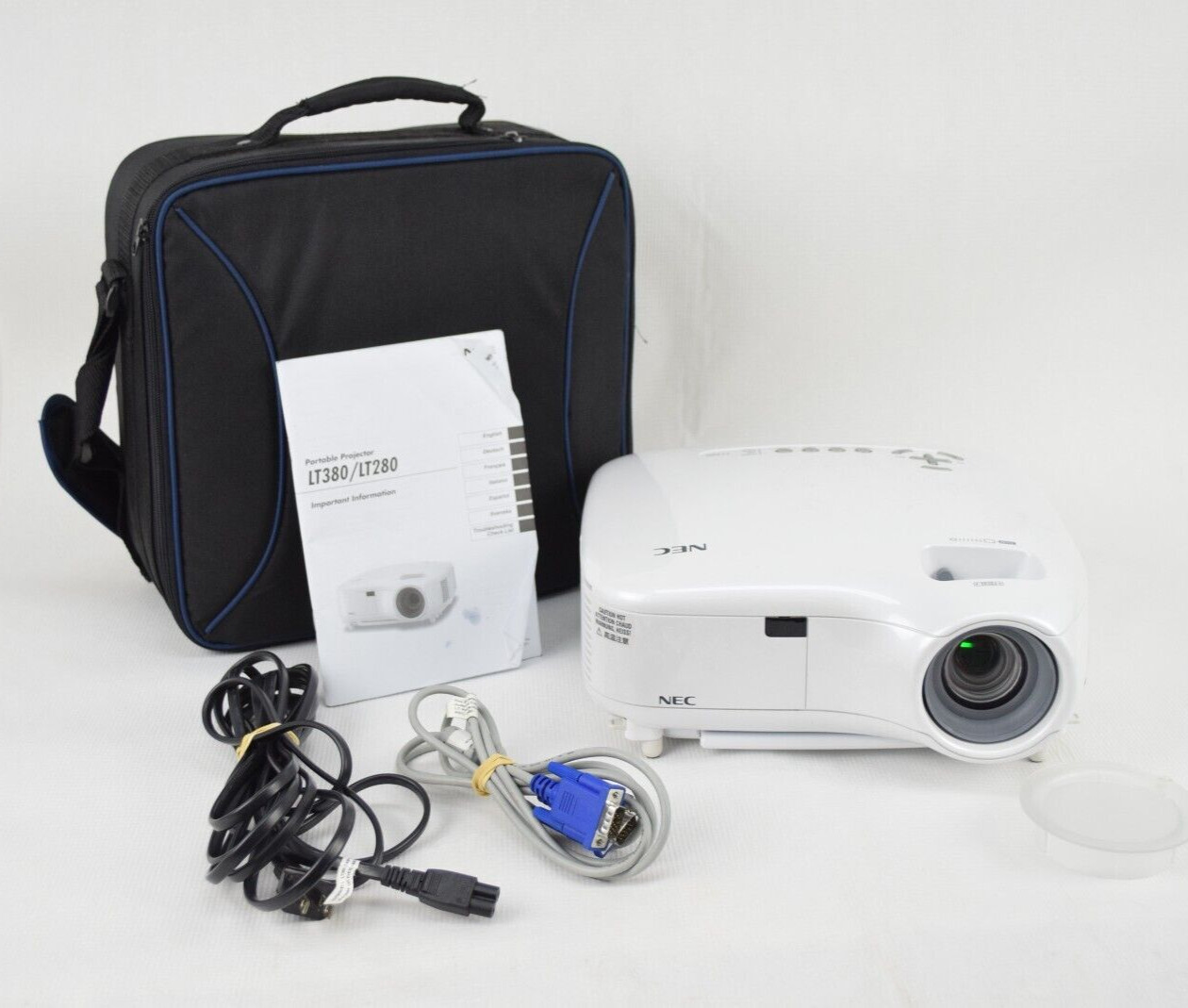NEC LT380 Projector Home Theater Office 870 Lamp Hours
