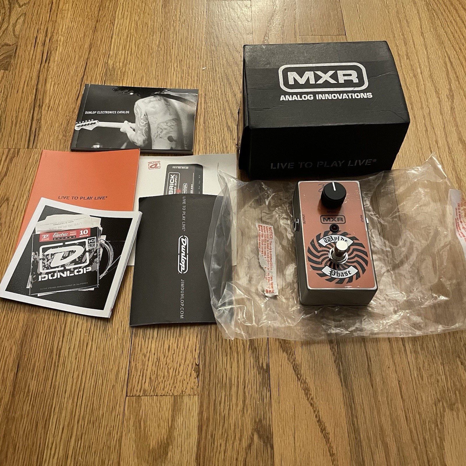MXR WA90 Wylde Audio Phase Guitar Pedal Signed By Zakk Wylde