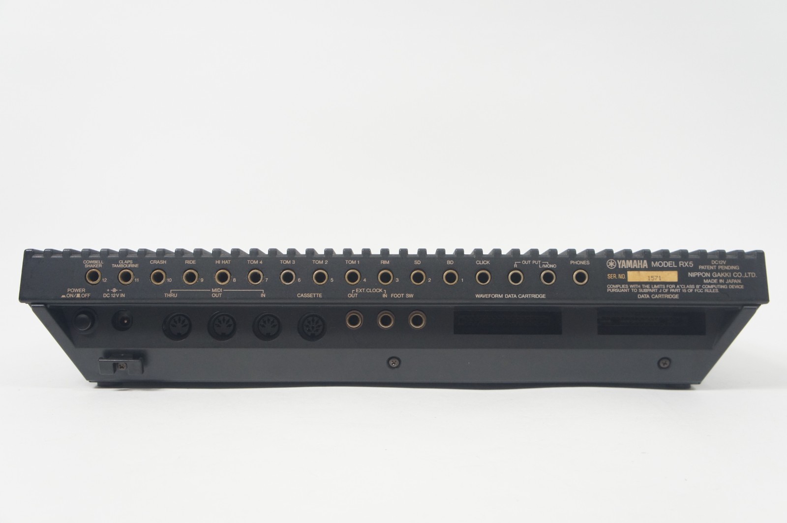 YAMAHA RX5 Digital Rhythm Programmer Drum Machine w/ 100-240V PSU