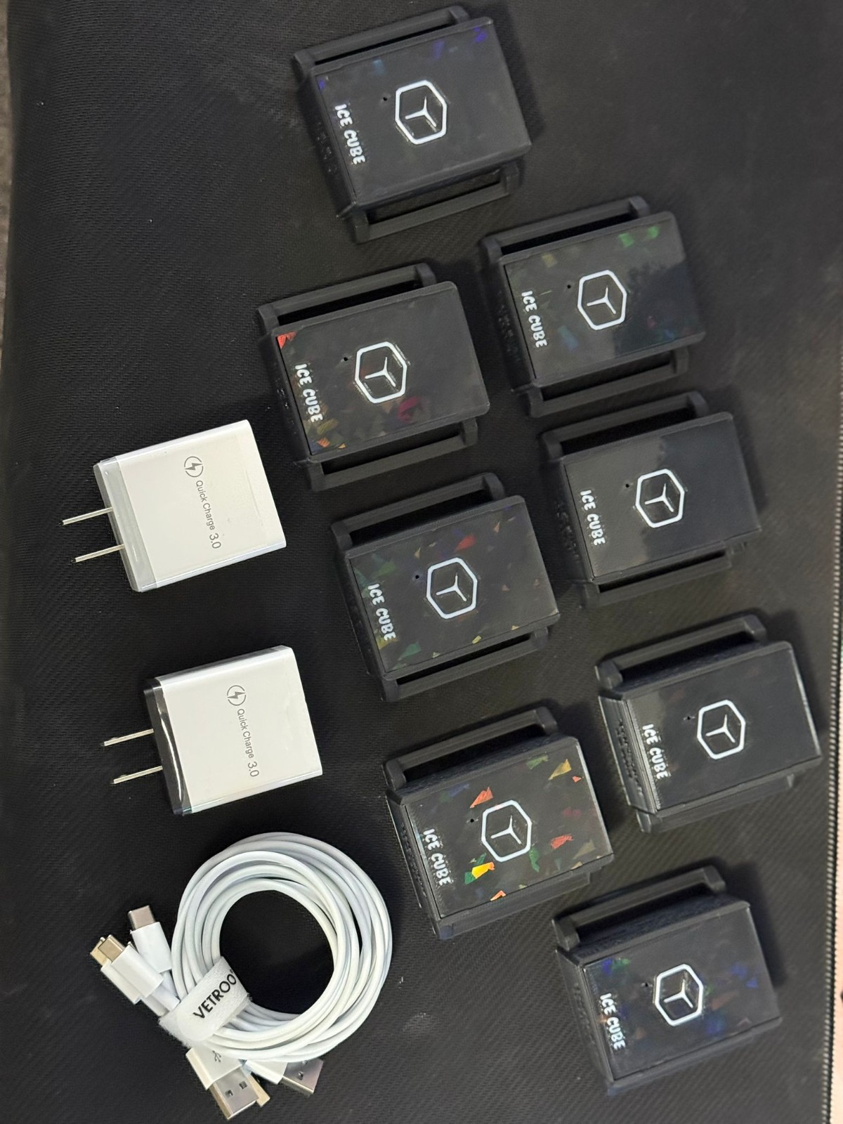 SlimeVR Compatible Full-Body Trackers 8-Pack | VRChat SteamVR FBT Kit Budget Fri