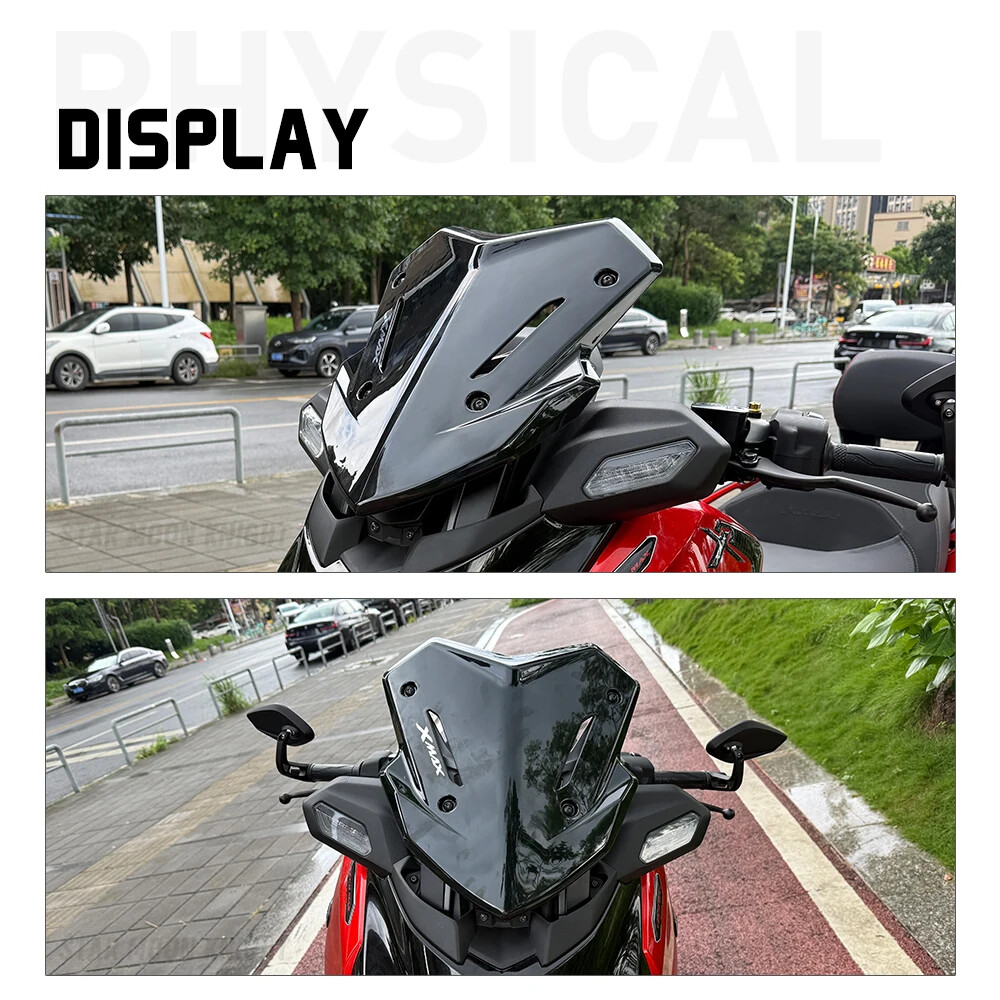 Front Windshield Deflector Windscreen For Yamaha XMAX300 XMAX 300 Tech MAX+ 2025