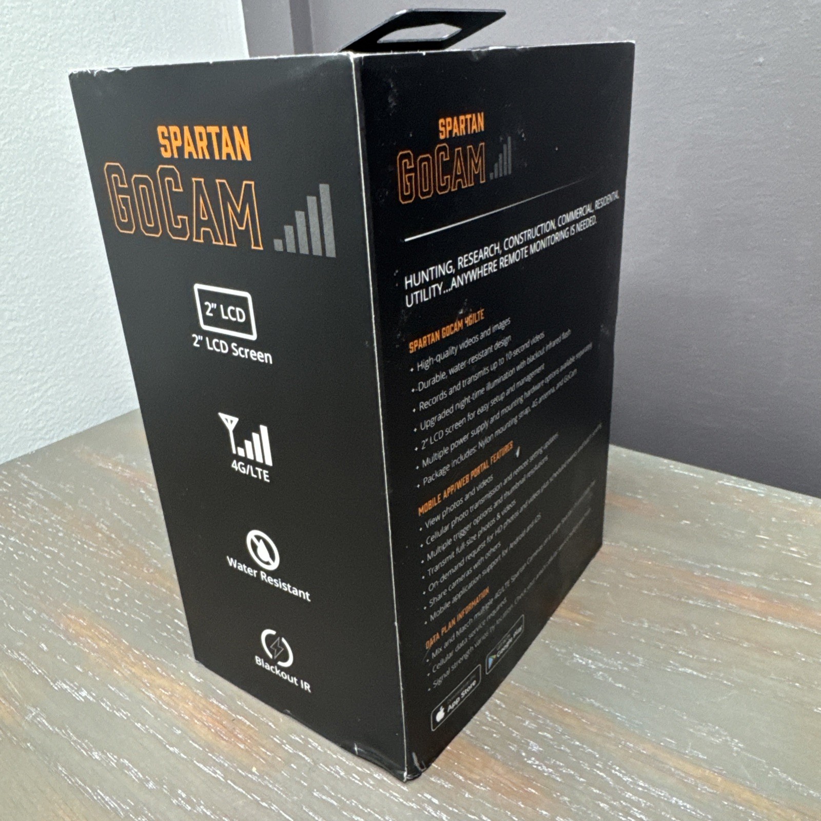 Spartan Gocam 4G LTE Trail Camera, Remotely Update.