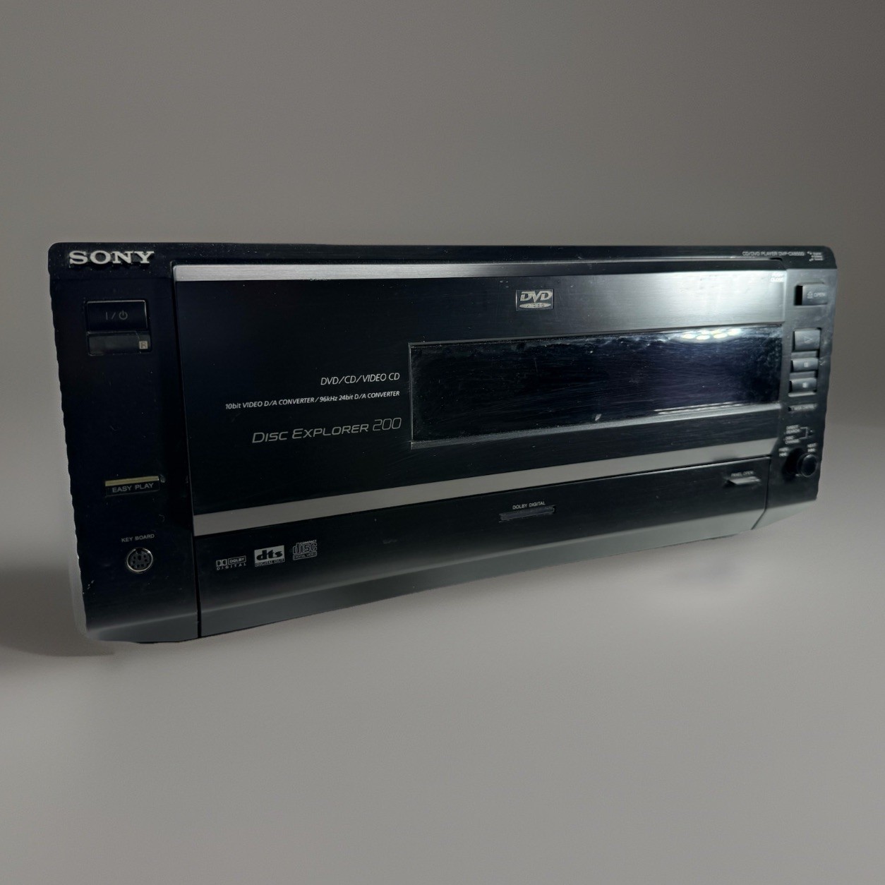 Sony DVP-CX850D Disc Explorer 200 Disc DVD/CD/Video Player (+ Remote!) TESTED