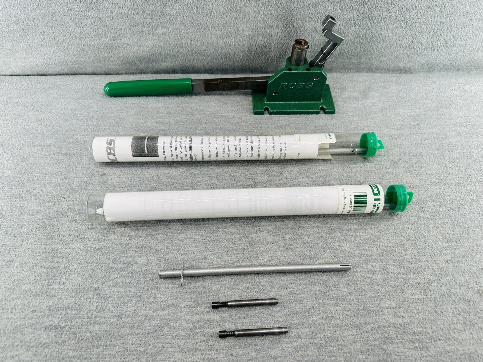 RCBS - Reloading Tools Auto Priming Tool & RCBS Automatic Primer Feed Tube   Y2