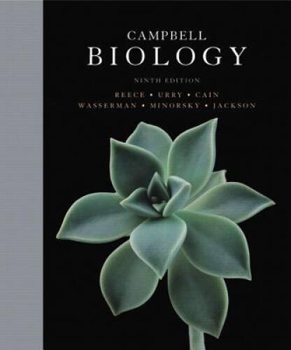 Campbell Biology (9th Edition) - Hardcover By Reece, Jane B - VERY GOOD