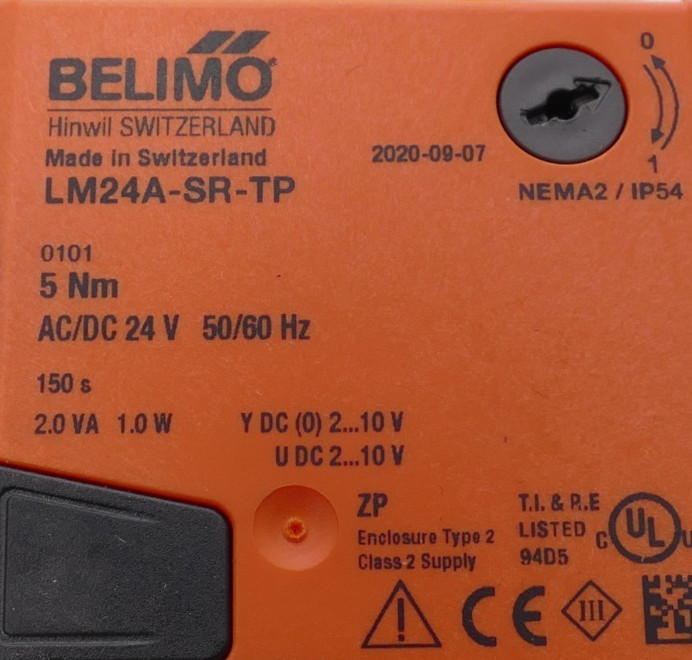 Belimo Rotary Drive 5Nm | LM24A-SR-TP