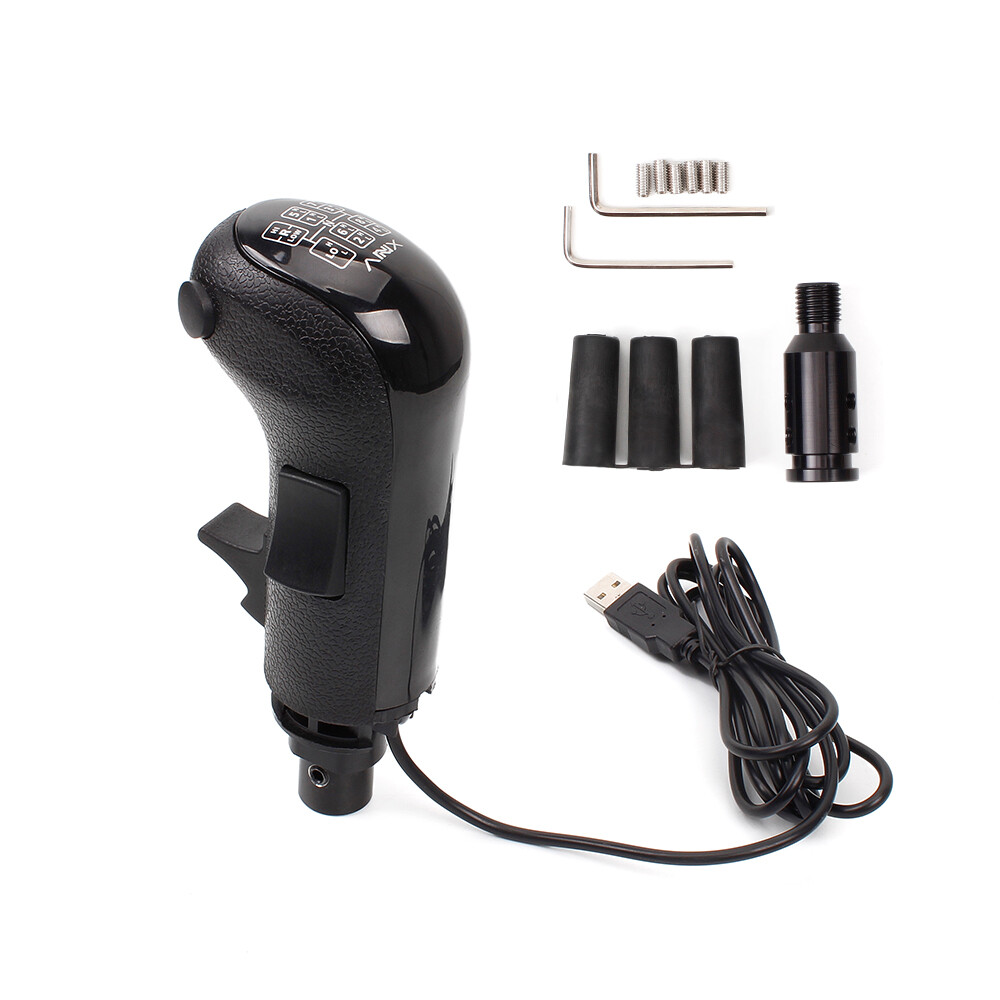 USB Truck Simulator Shifter Gearshift Knob for Logitech G29 G27 G25/Thrustmaster
