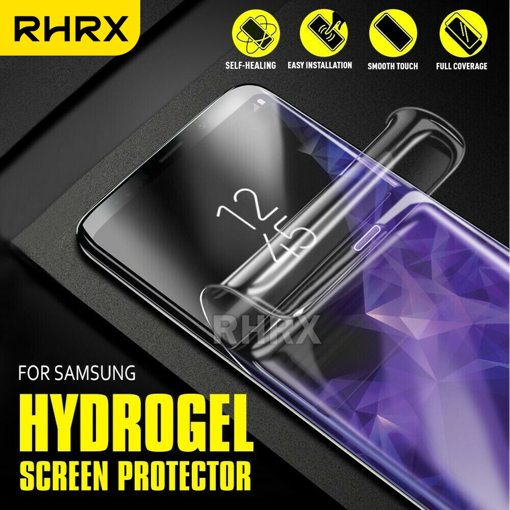 3Pack Samsung S24 S23 FE S22 Ultra S21 S20 Plus Note20 Hydrogel Screen Protector