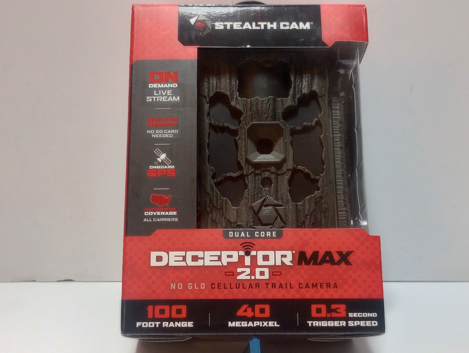 New Stealth Cam Deceptor Max 2.0 Cellular Trail Camera STC-DCPTRX2