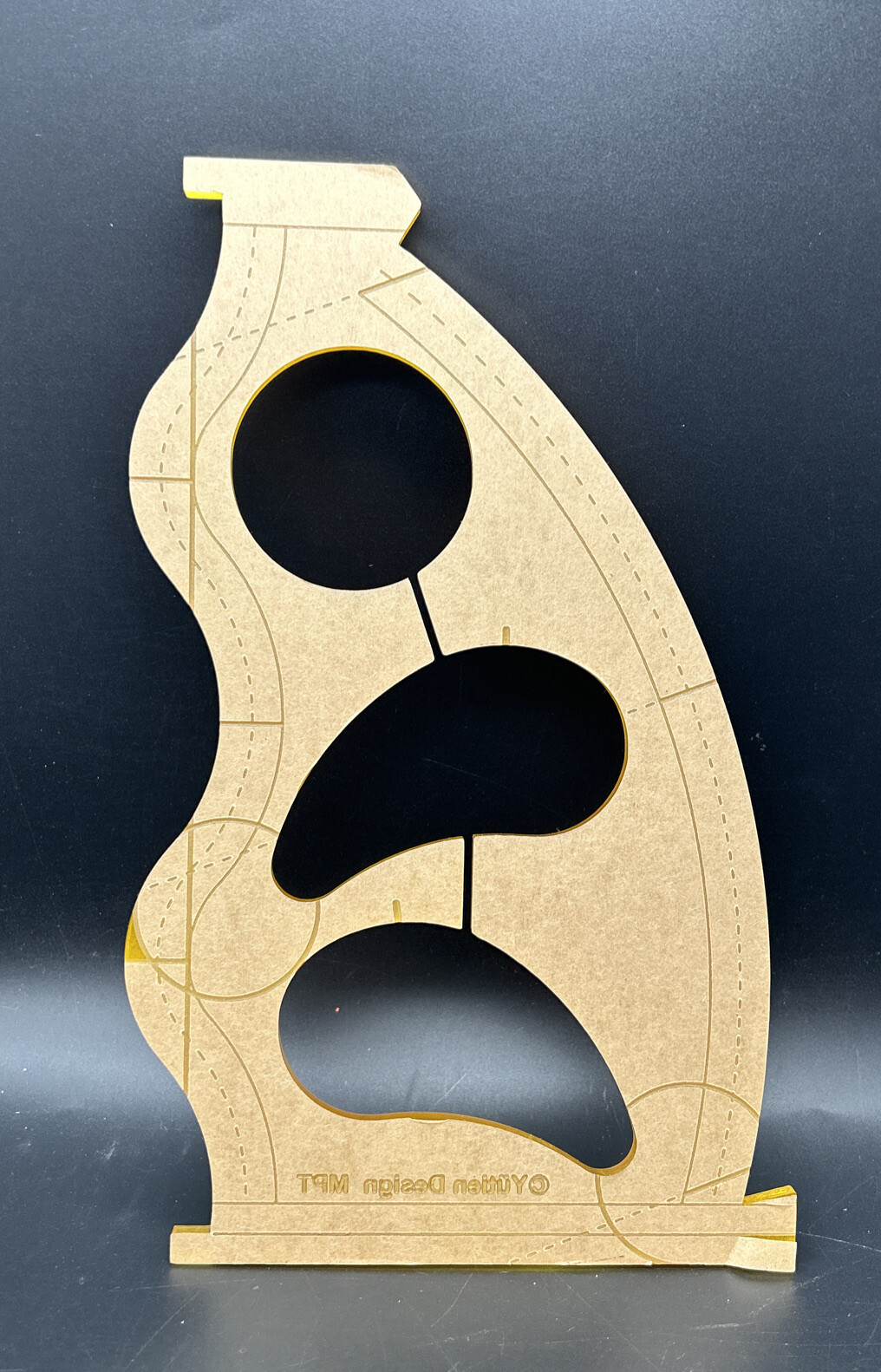 Multi-purpose Feather Yütien Design Quilting Templates #MPT