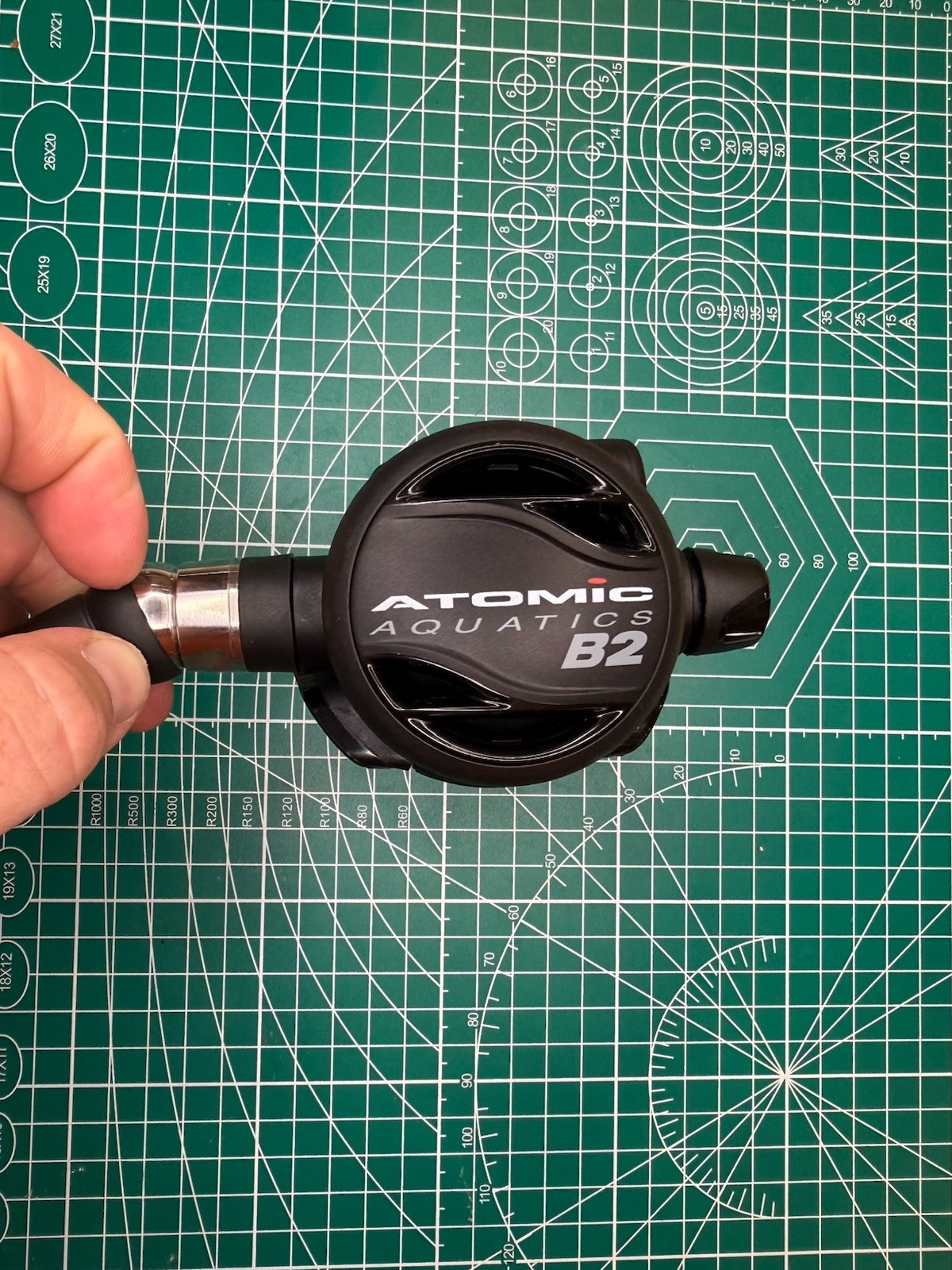 Atomic Aquatics B2 Scuba Diving Regulator- DIN- Blacked Out Edition
