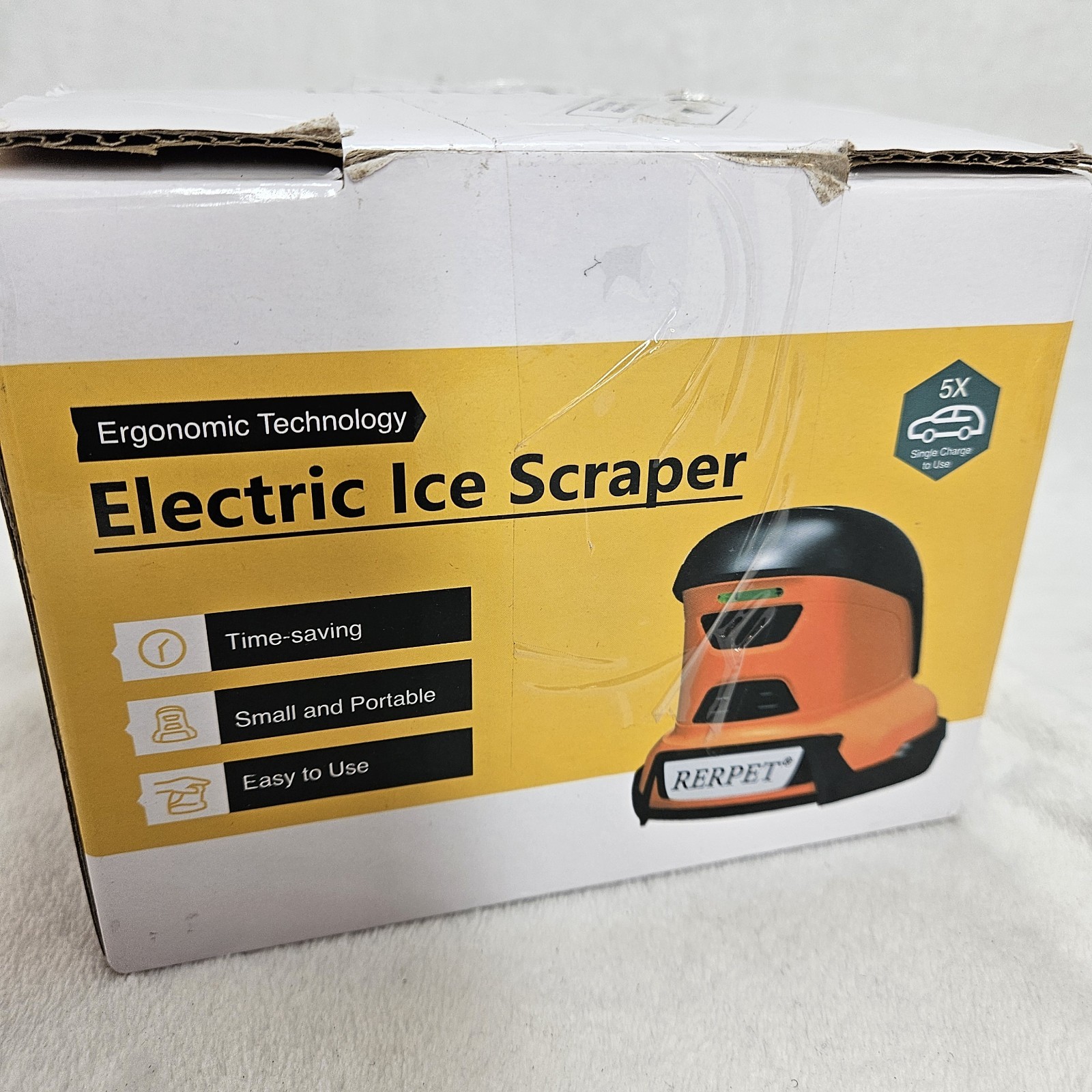 Electric Ice Scraper Cordless Car Windshield Snow Remover Rechargeable