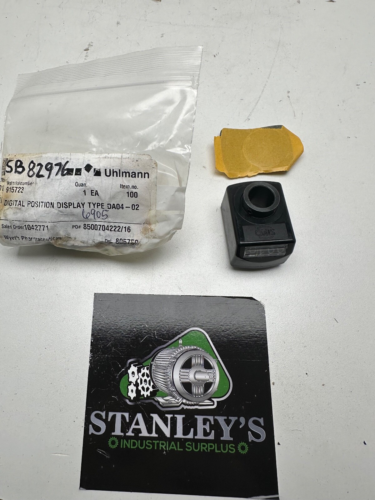 Siko DA04-0718 524 02-12/5-1-i Position Indicator Counter New