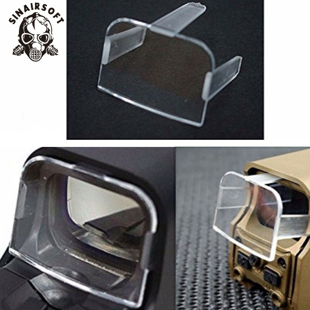1Pc Holosight Lens Protective Reflection Cover Airsoft Scope 55 Series Dot Sight