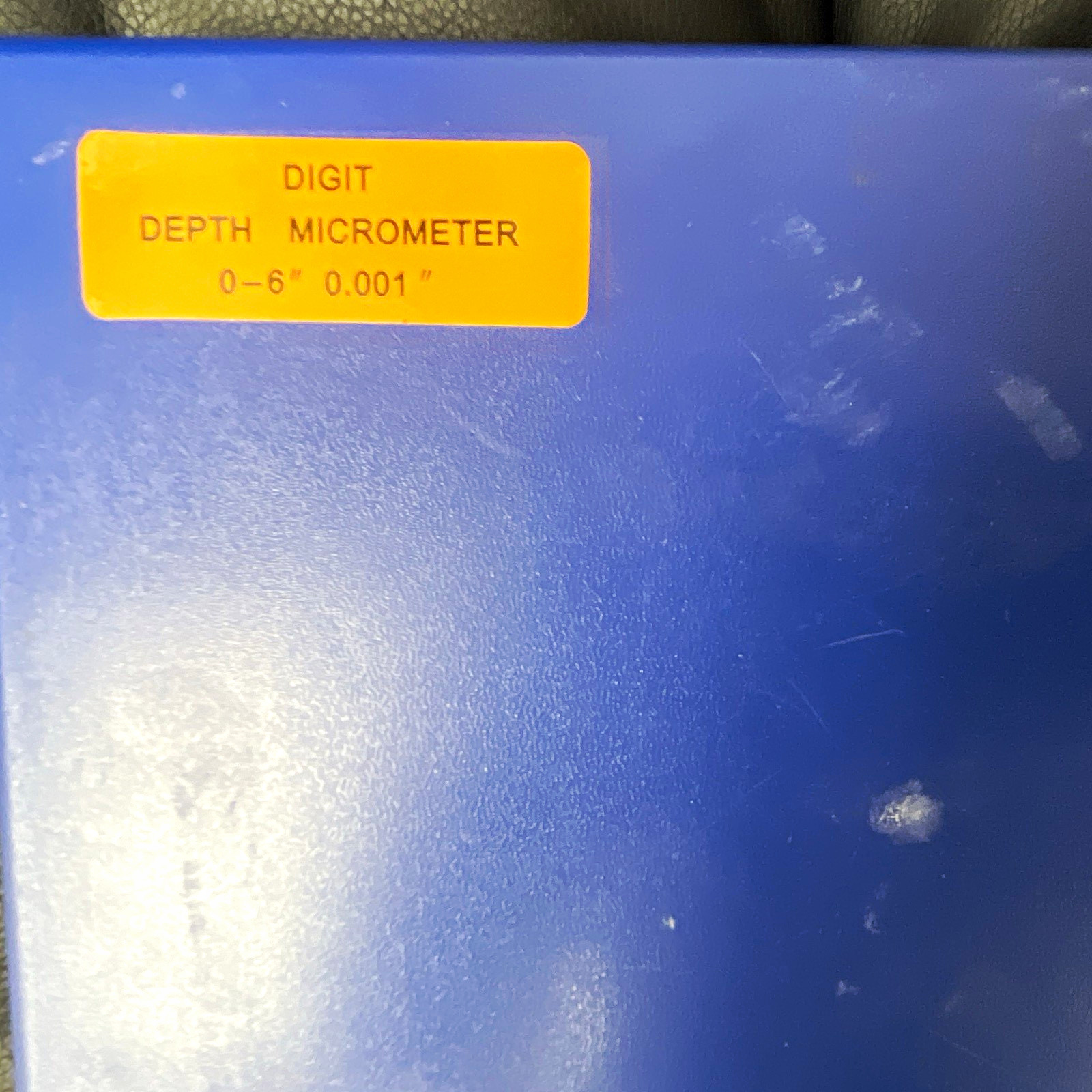 Fowler Depth Micrometer Set 0-6 in Mechanical 0.001 in Resolution w/ Case