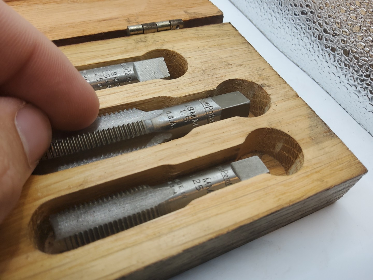 Bluepoint Spark Plug Tap And Reamer Set In Original Box