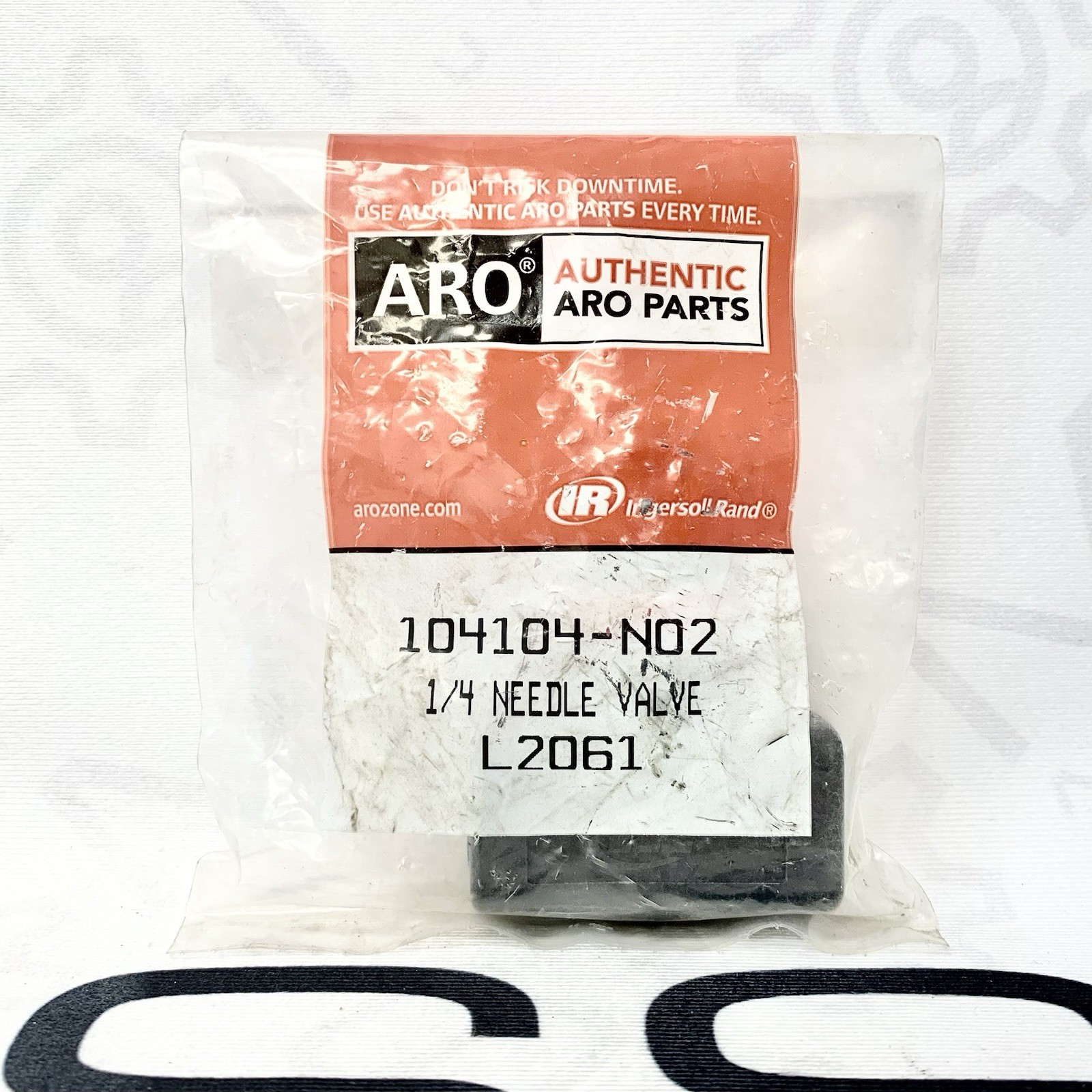ARO 104104-N02 Needle Valve 1/4” NPT Pneumatic Flow Control Regulator