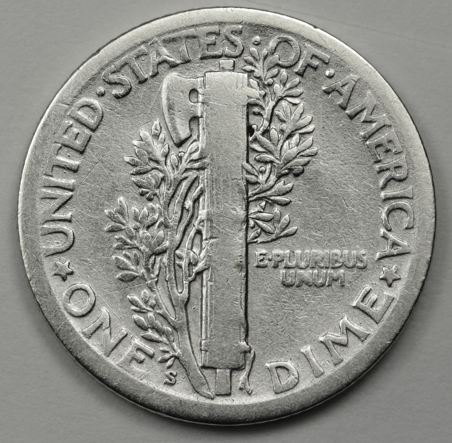 1924-s Mercury Head Dime. Better Grade. 88339 (Inventory E)