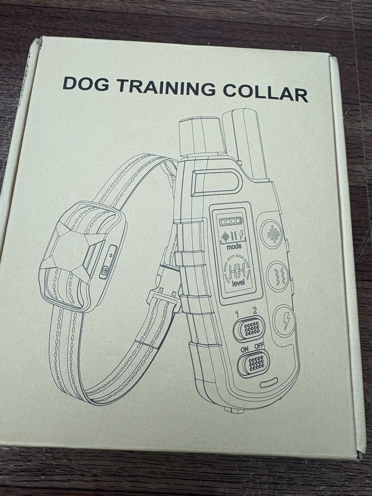 3 Training Mode Warning Tone, Vibration Mode 1-16 Static Shock Mode 1-99 Levels