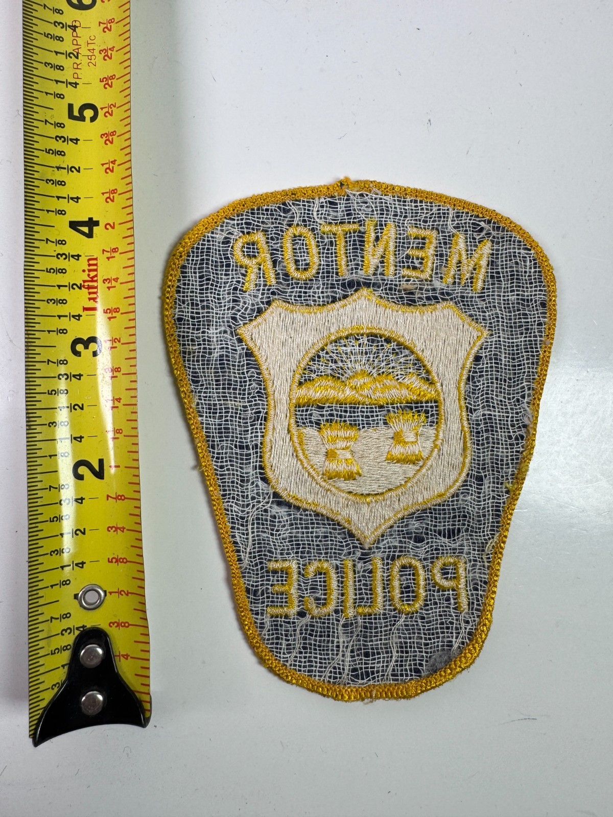 Mentor Police Ohio OH Patch CC9