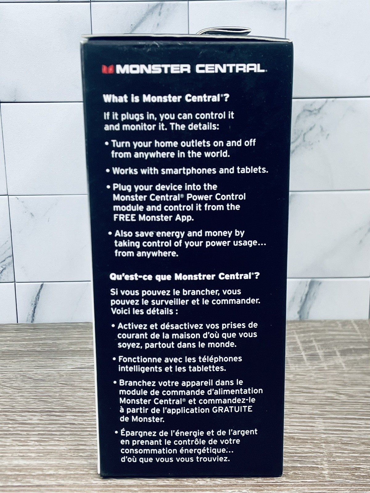Monster Central Power Control 100MC with Ethernet Gateway kit (Requires app)