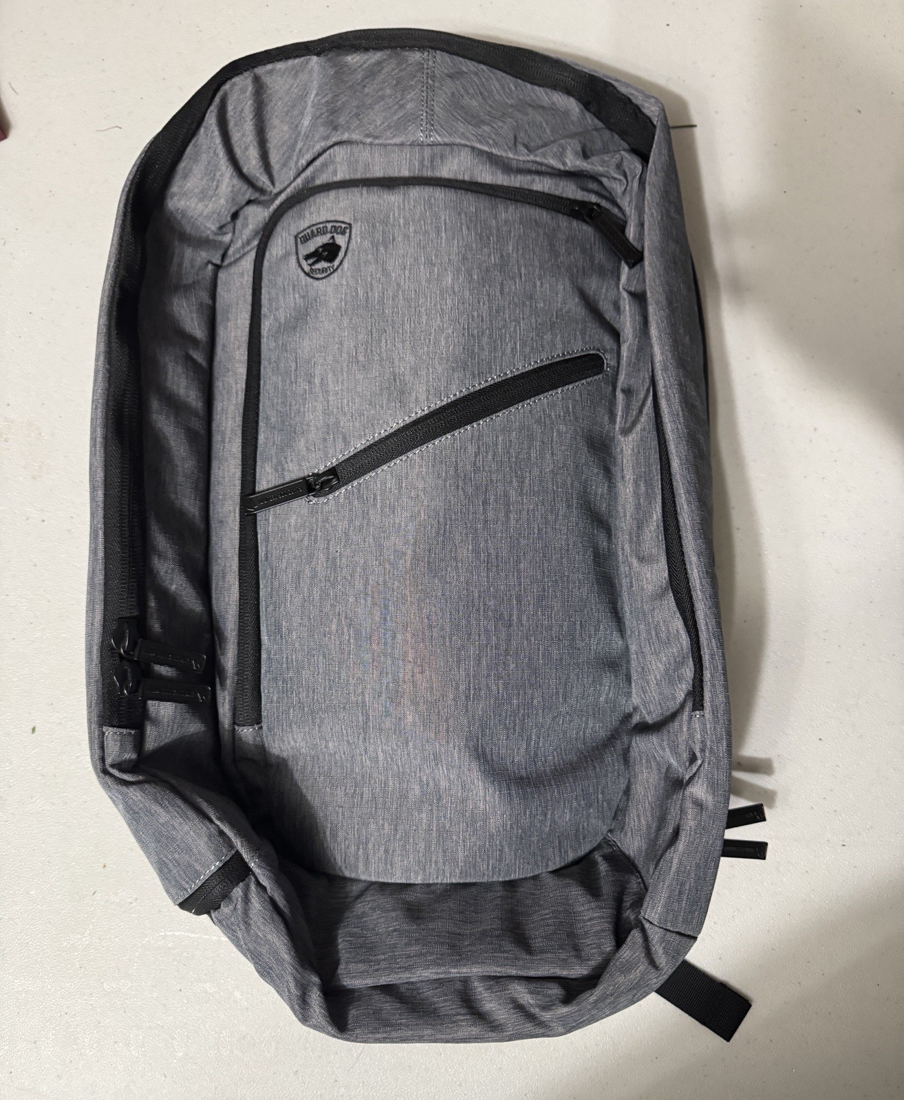 Guard Dog ProShield Smart Bulletproof Backpack w/Charger, Grey #BPGDPS100GR