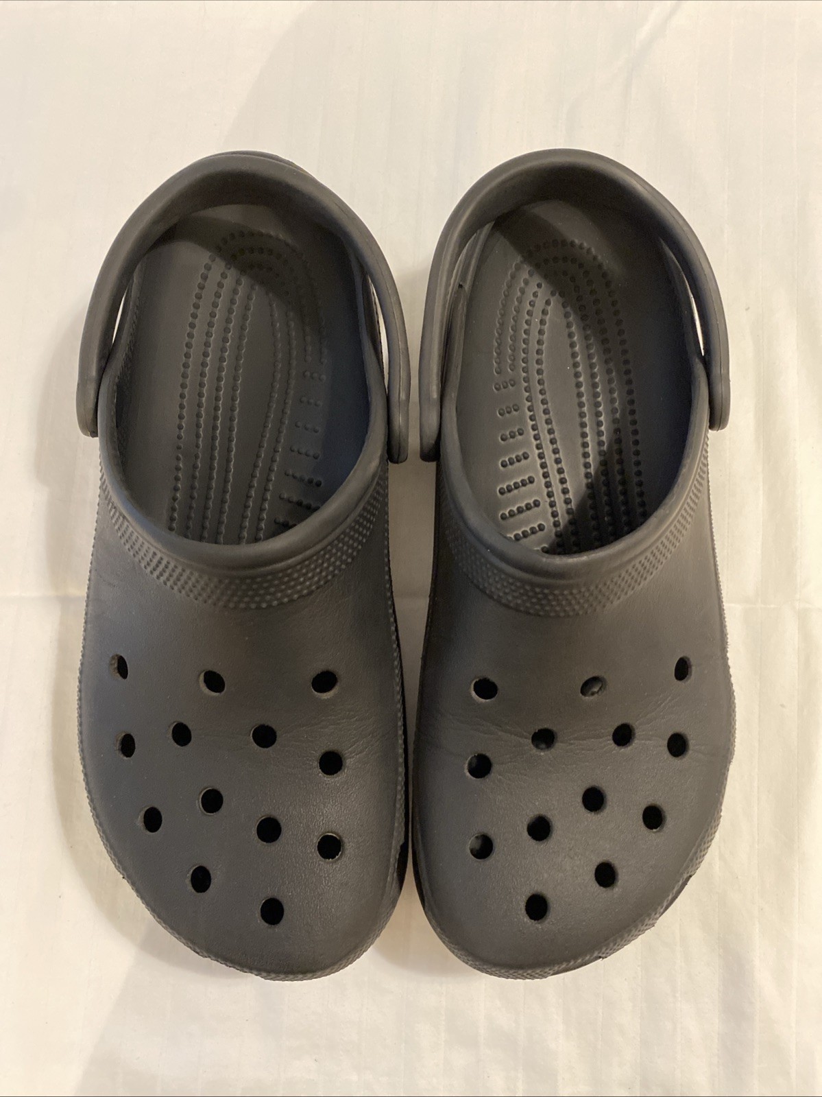 Black Classic Crocs size M 10/W 12