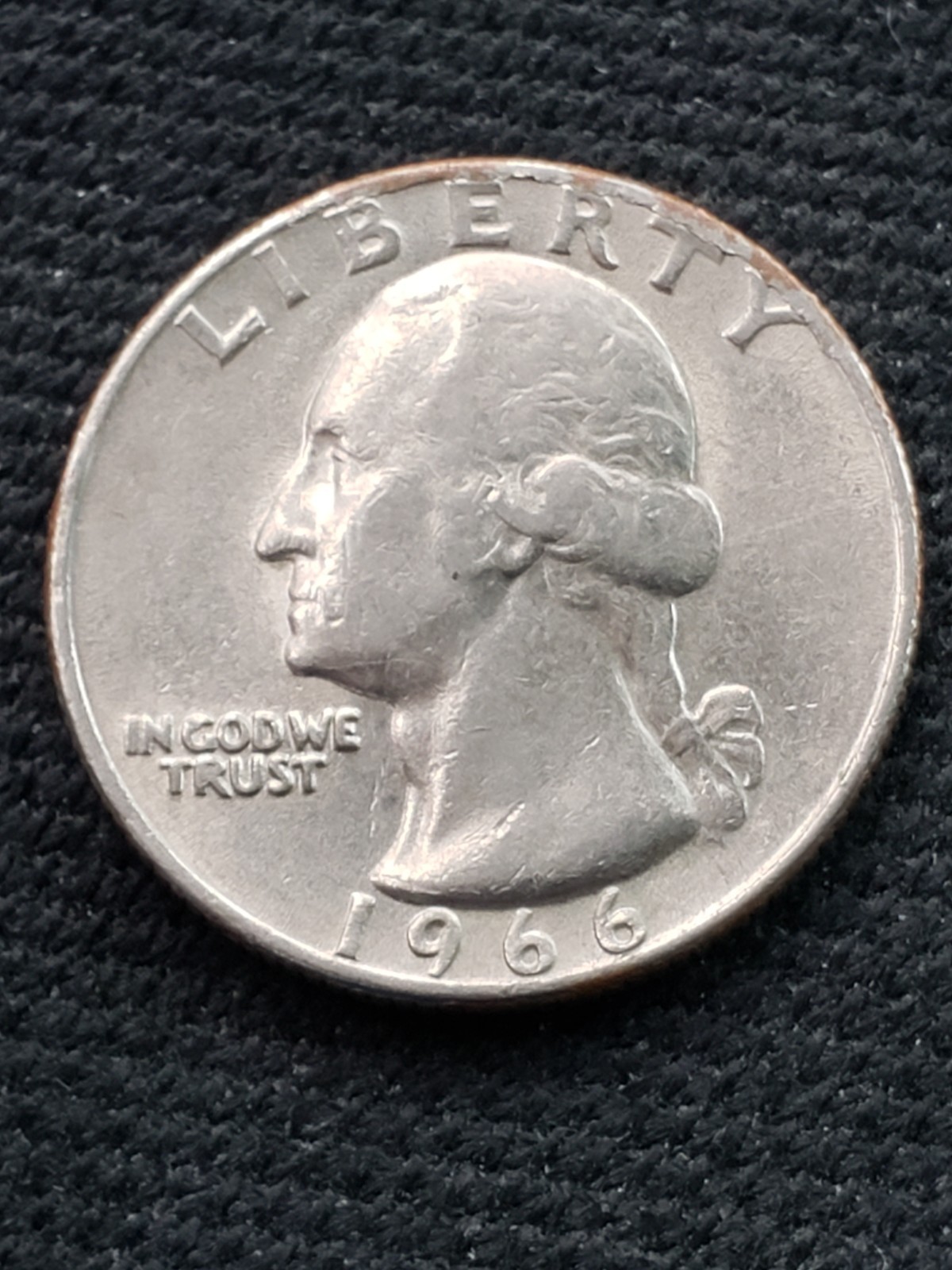 1966 25 cent piece