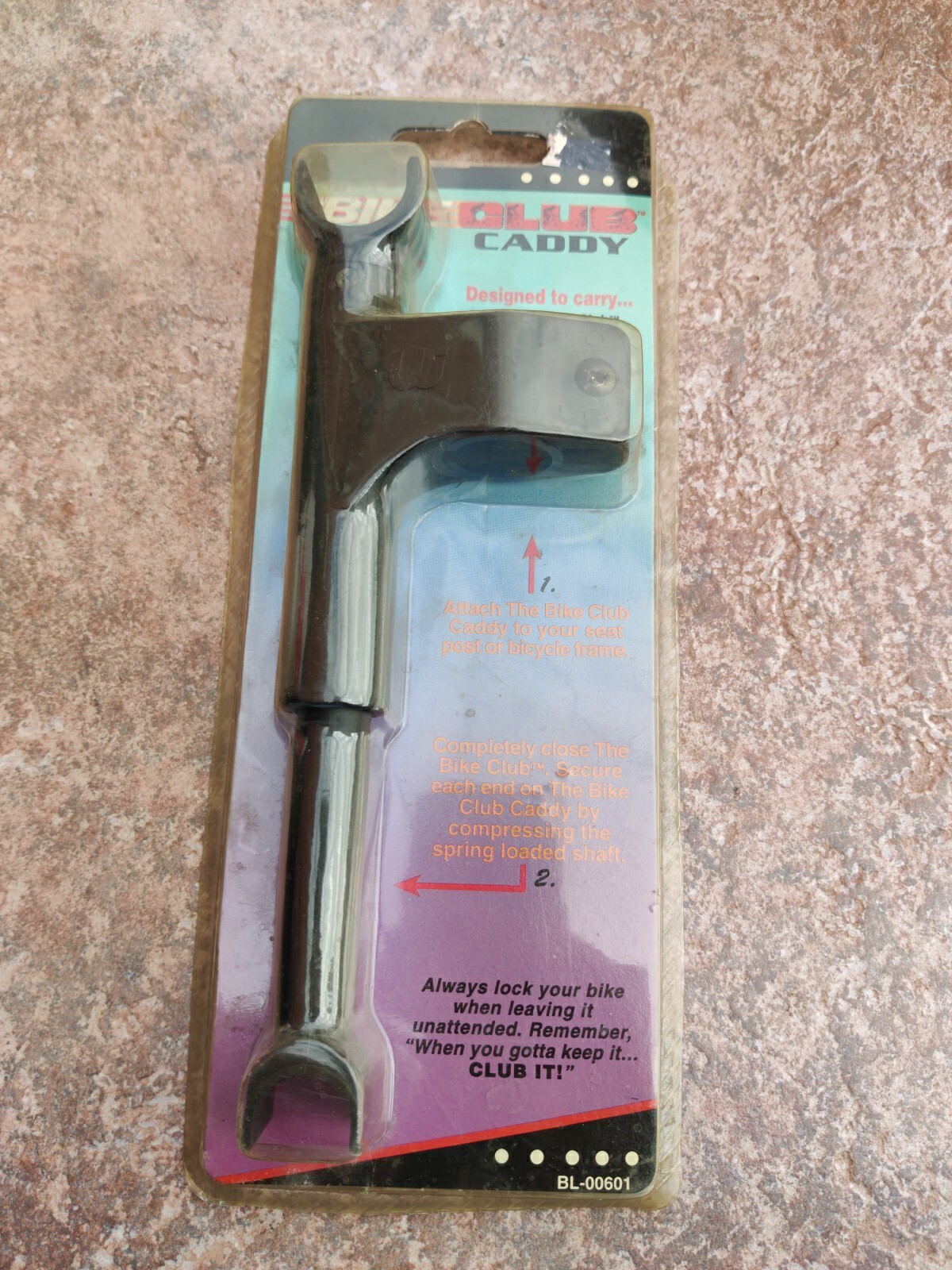 BIKE CLUB CADDY THE ULTRA BIKE CLUB LOCK New In Package