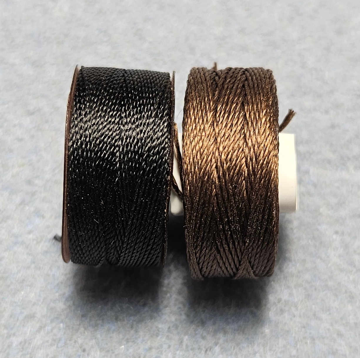 Beading Thread Dark Brown Nylon 3 Spools