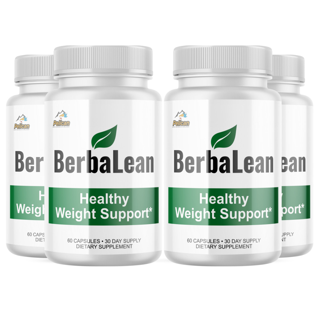 BerbaLean-  Keto & Weight Support- 4 Bottles- 240 Capsules