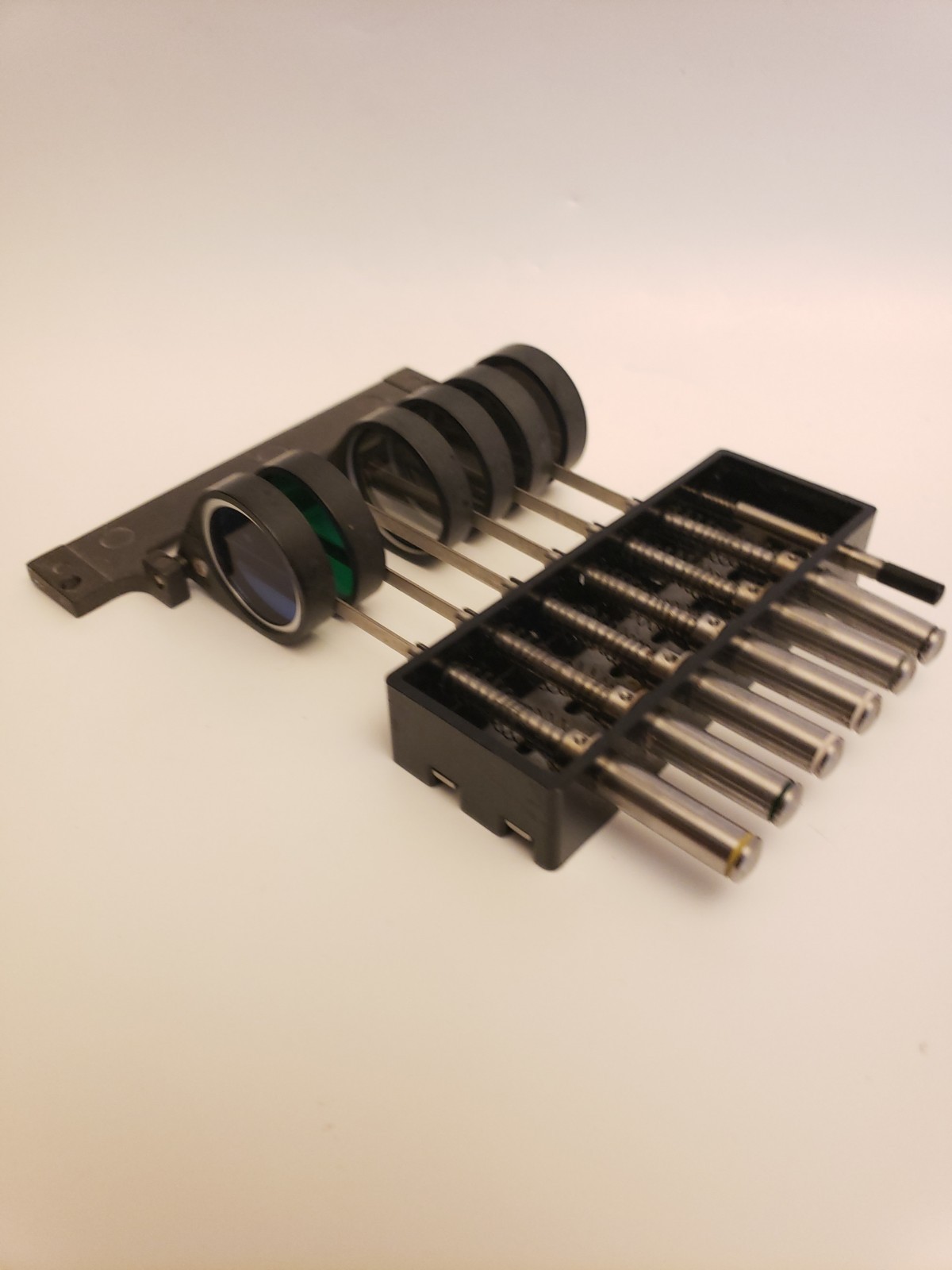 Carl Zeiss Microscope Filter Mechanism with Full filter set