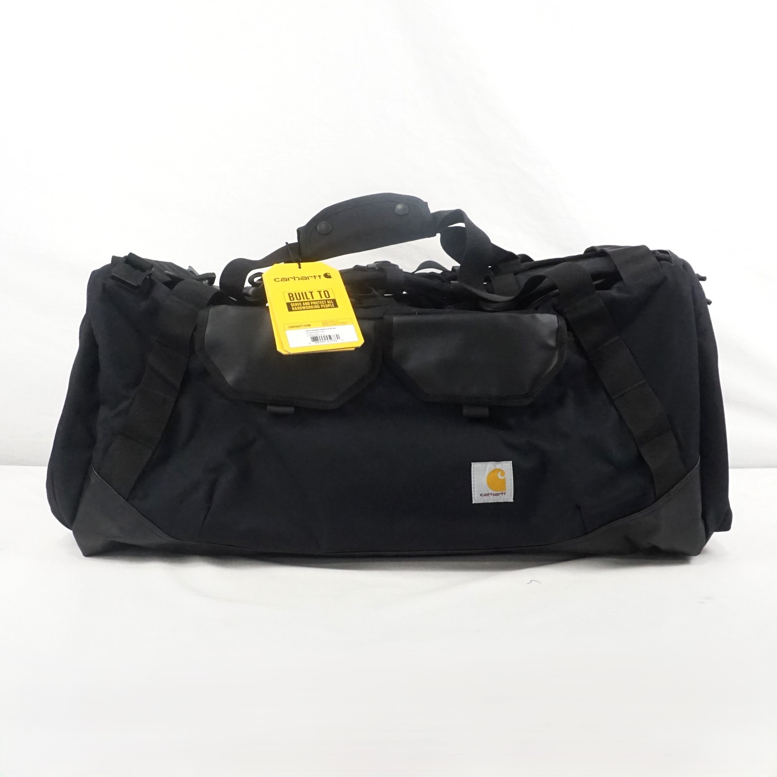 Carhartt 75L Nylon Heavy-Haul Water-Resistant Utility Duffle Bag In Black - NWT