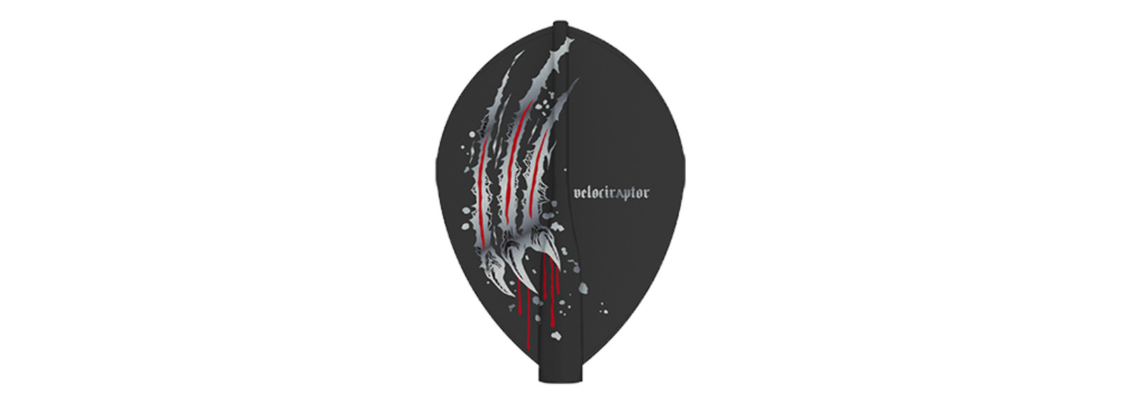 Target 8 Flight Teardrop (Pear) George Nishitani - Black - Velociraptor