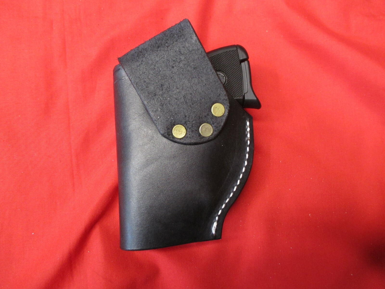 Leather Holster for Ruger 380 LCP & LCP II with/without Crimson Trace Laserguard