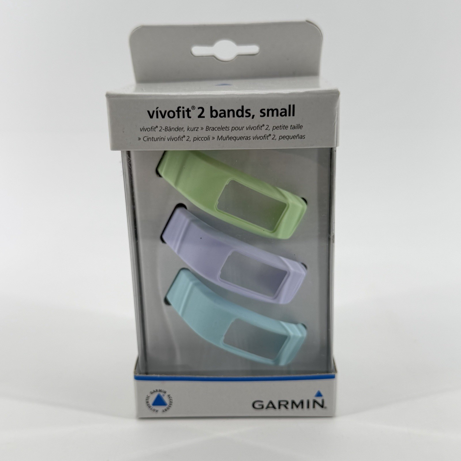 Garmin Vivofit 2 Replacement Bands 3 Pack Size Small Lavender Green Blue New