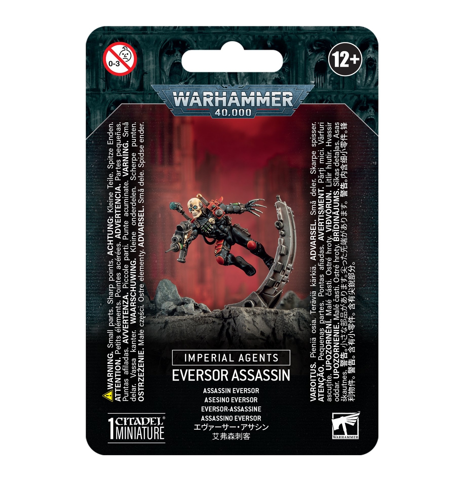 Imperial Agents: Eversor Assassin Warhammer 40K PRESALE 8/24